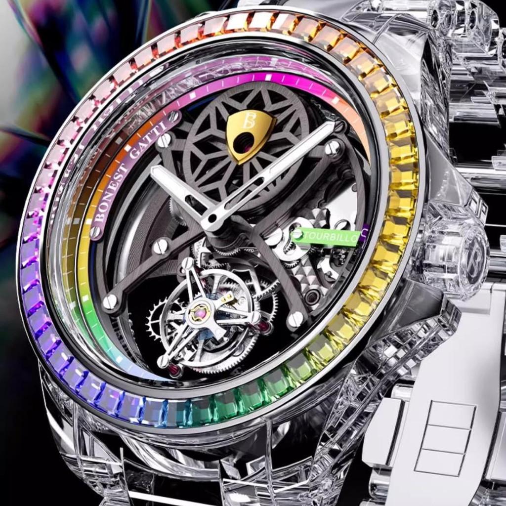 Swiss True Tourbillon Automatic Luminous Waterproof Men's Watch