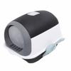 Enclosed Plastic Litter Box Extra Large Odor Resistant Easy Cleaning Covered Kitty Litter Box with Scoop for Indoor Cats