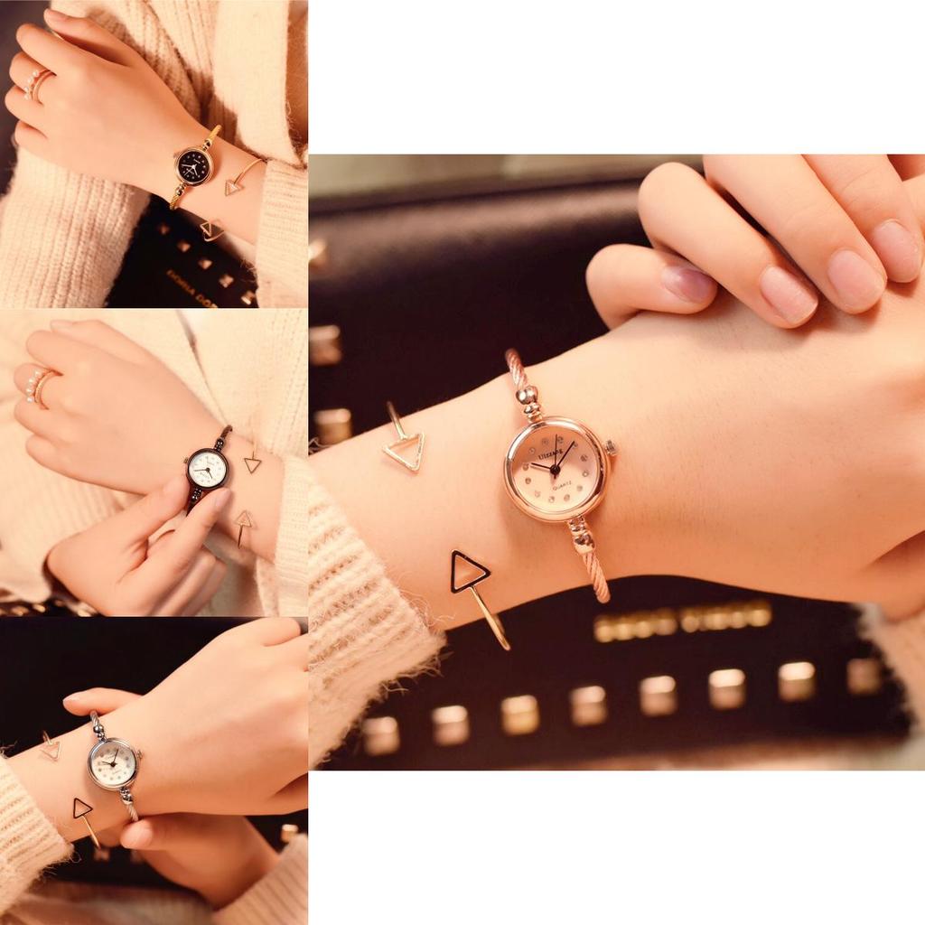 Vintage Open Bracelet Watch Female Student Korean Version Of The Simple Trend