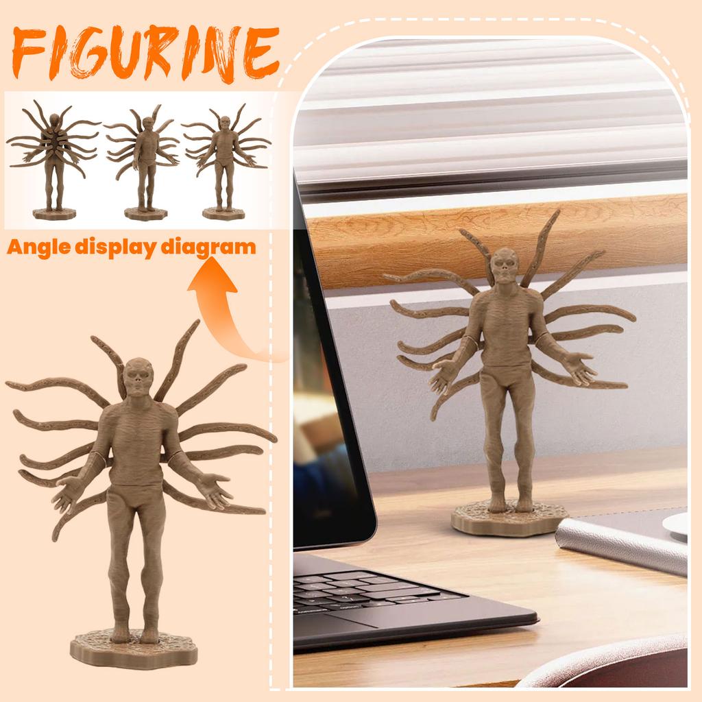3D Printed Doll Action Figure Model Desktop Decoration Disassemblable