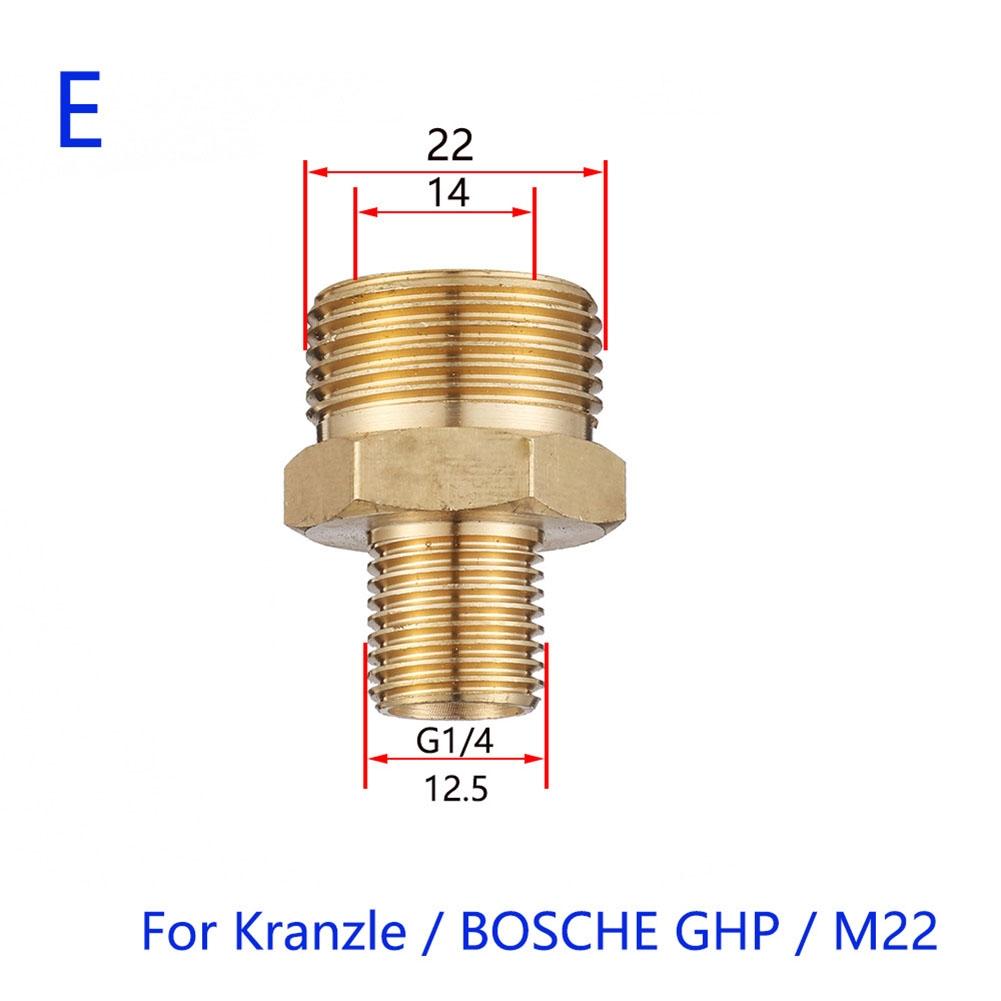 Adapter Adapter Brass+Stainless Steel For Bosch Lance