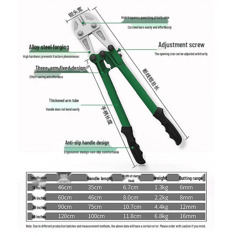 Bingyu 24-inch Bolt Cutter