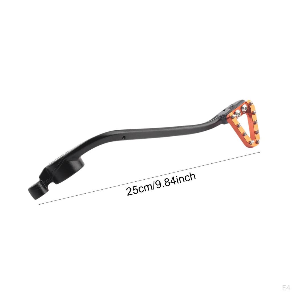 Motorcycle Rear Brake Pedal Foot Lever Accessories Spare Parts Premium Aluminum Alloy Replace for