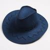 Western Cowboy Style Sun Hats Cowgirls Artificial Suede Wide Brim Leisure Woman Accessories Hats Head Decoration Handsome Hats