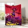 130*150 Cm Hot Anime Character Flannel Blanket  Nap Blanket Quilt Flannel Sofa Cover Blanket
