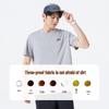 CAMEL Men's Three-Proof Round Neck Short Sleeve T-Shirt