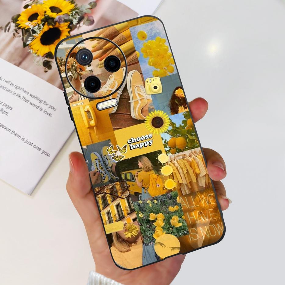 For Infinix Note 12 2023 Case X676C Cute Fashion Painted Cover Soft Silicone Phone Cases For Infinix Note 12 Pro 4G X676B Bumper