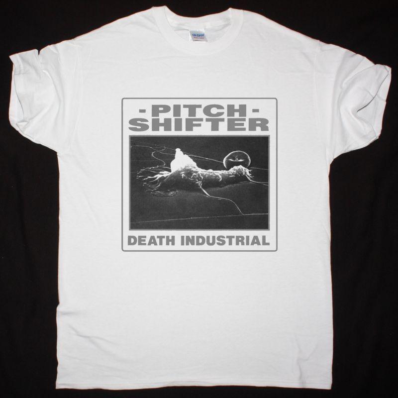 Pitchshifter Death Industrial White T-Shirt Industrial Tee S