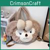 Bowknot Plush Shelliemay Backpack Single Shoulder Underarm Bag Cute Gift Kids