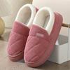 New Autumn and Winter Thick-soled Warm Cotton Slippers Home Indoor Non-slip Plush Couple Cotton Shoes Outer Wear