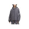 Adidas Fustl P Jacket 6 Fashion Comfortable Water-Resistant Sports Casual Jacket Men Jacket Dark-Gray JM6171