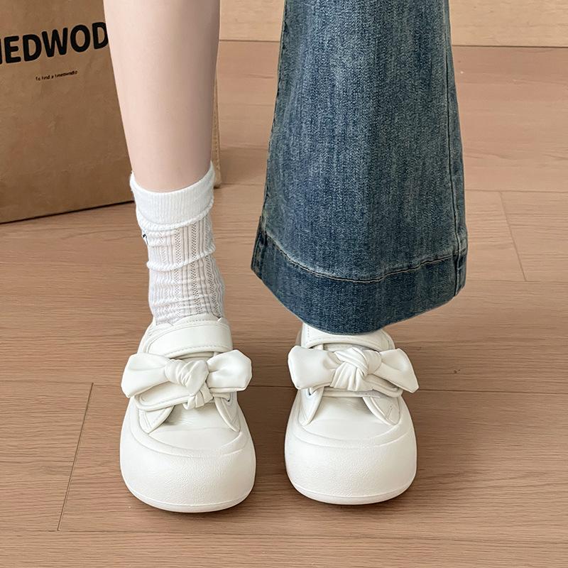 Korean Version with Skirt Fashion Casual Shoes Women's 2025 Summer New Thick-soled Heightening Non-slip Versatile Sports Shoes Little White Shoes