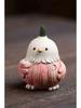 Yixing Purple Clay Garlic Bird Incense Holder: A Creative Tea Ceremony Ornament