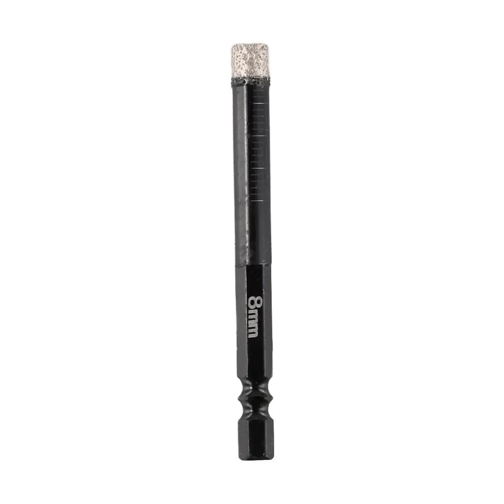 2222222222 6-12mm Hex Handle Vacuum Brazed Diamond Dry Drill Bits Ceramic Tile Hole Saw Marble Granite Cup Saw Hole Opener