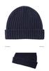 100% Pure Cashmere Knit Hat - Men's Ear Protection for Autumn/Winter