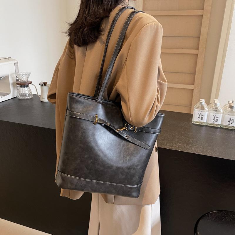 Retro Fashion Casual Underarm Tote Bag Women's 2025 Autumn and Winter New Trend Versatile Shoulder Bag High-end Women's Bag