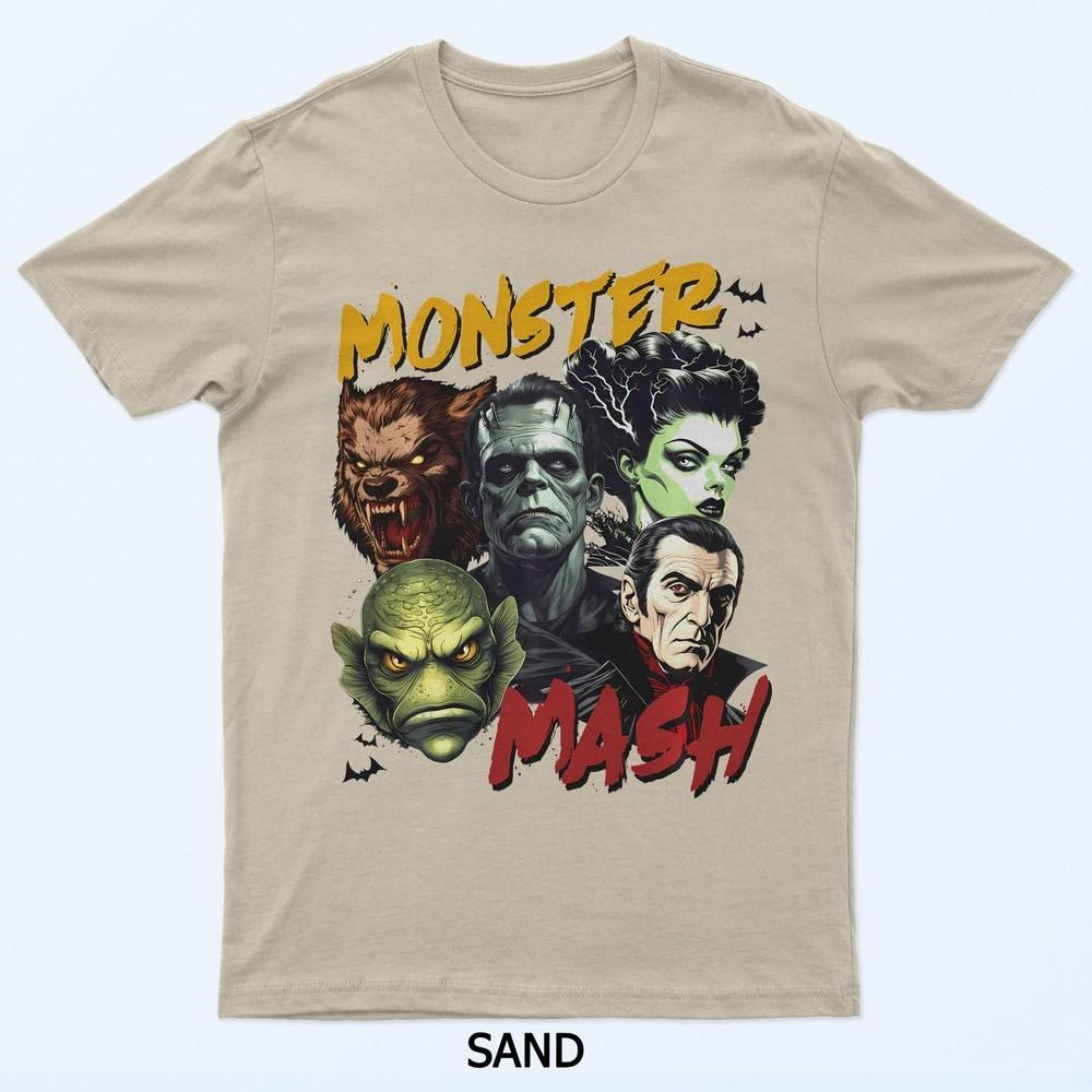 Horror Scary Monster Lover Vampire Frankenstein Halloween T-Shirt