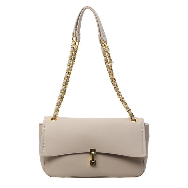 Nowa modna torebka damska na łańcuszku, mała kwadratowa, do noszenia pod pachą, o dużej pojemności, na ramię