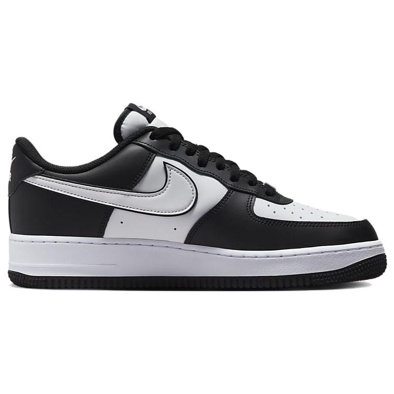 Nike Air Force 1 07 Panda Unisex Sneakers Black White DV0788-001