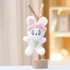 Cute Rabbit Keychain Cartoon Girl Backpack Decorative Pendant Plush Doll Gift