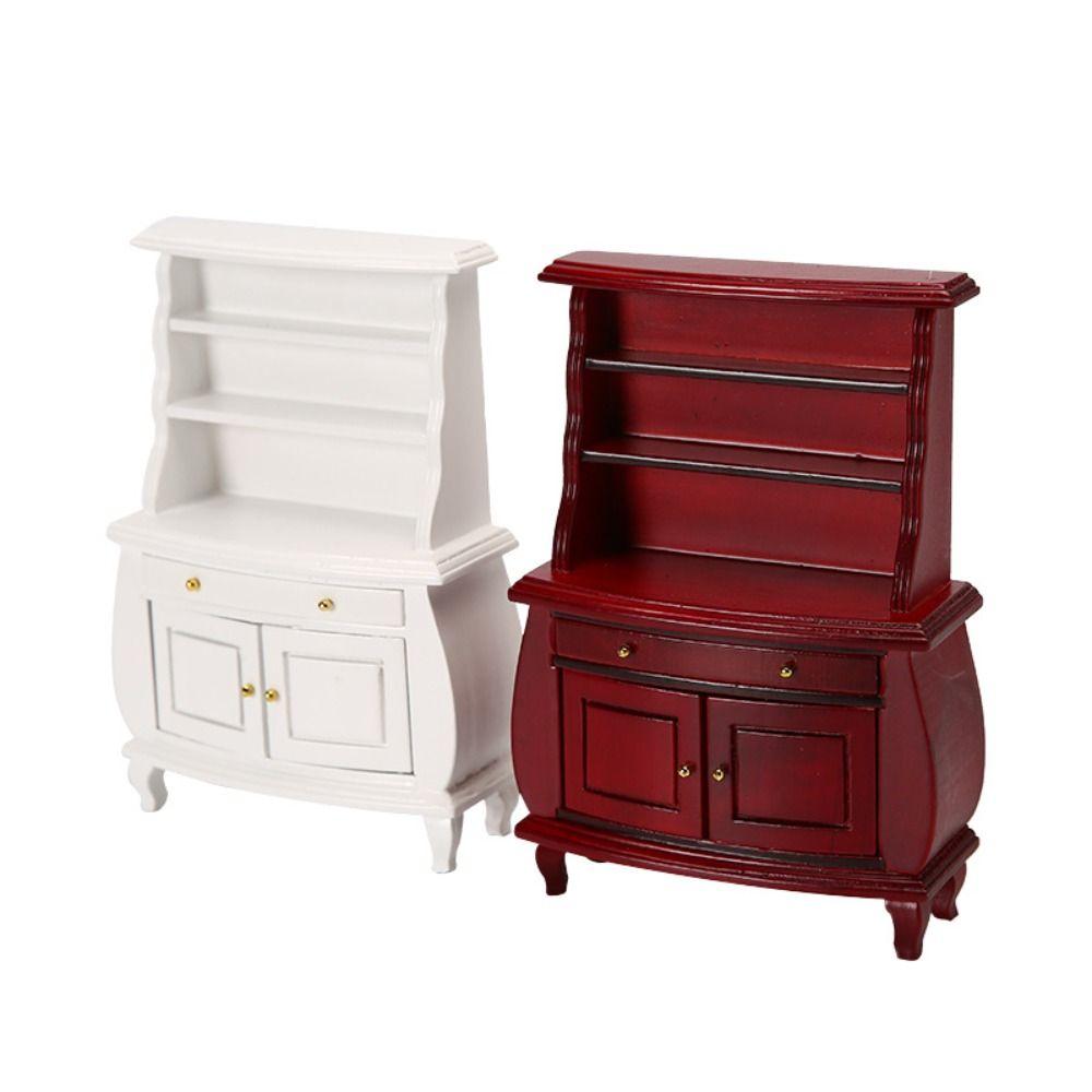 Artificial Fat Bookcase Furniture Decoration Miniature Dollhouse Furniture Model  Miniatures Scene