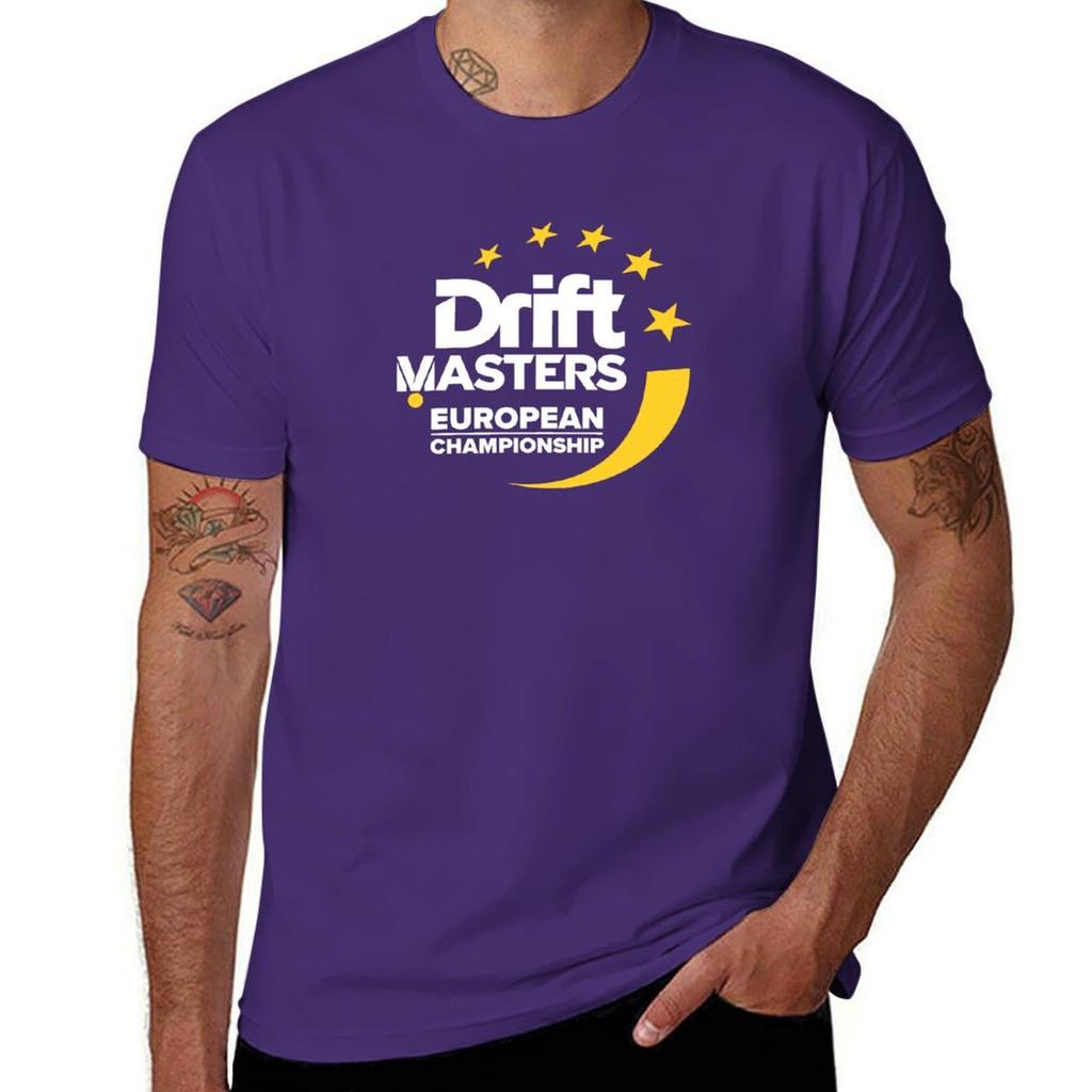 Europas definitive professionelle Drift-Serie T-Shirt Mann T-Shirt Übergrößen Schwergewichte Anime T-Shirt lustige T-Shirts für Männer