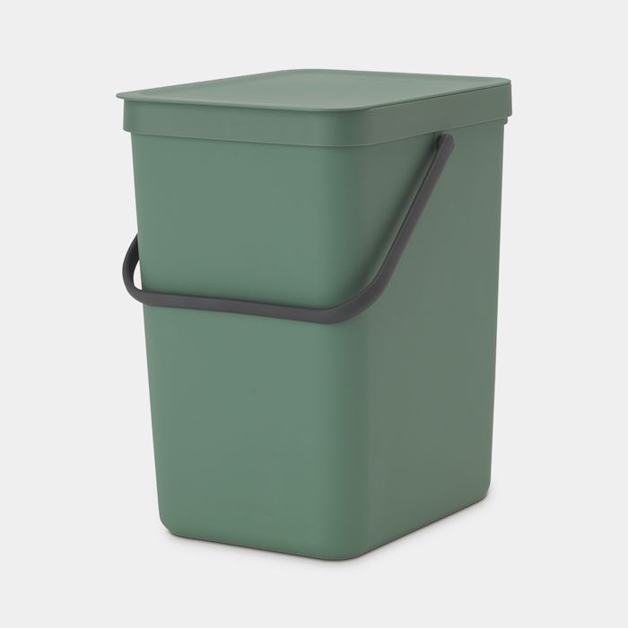 BRABANTIA Poubelle Waste Bin Sort &amp; Go 25 L - Fir Green