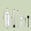 3/5/7Pcs Cocktail Shaker Set Cocktail Shaker And Measuring Jigger Set Drink Mixed Hand Shaker Tools For Bartending And Home Bar