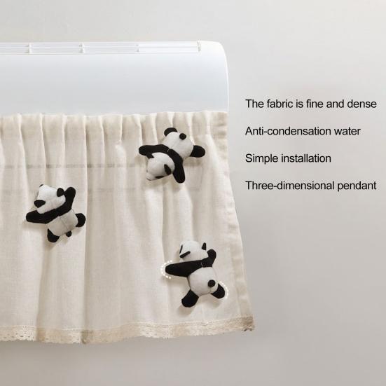 1Pc/1 Set Air Conditioner Wind Deflector Curtain Universal Air Conditioning Wind Diverter Deflector Anti-Direct Air Blowing Windshield Wind Guide