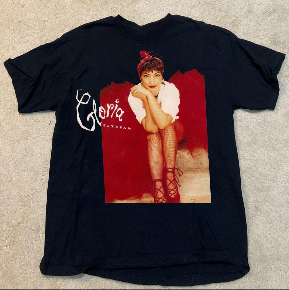 Gloria Estefan Greatest Hits Album Music Unisex T-Shirt All Size UU727 Unisex T-Shirt XXL