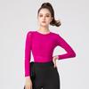 Premium Women's Long-Sleeve Latin Dance Top for Practice