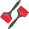25x10cm Grote Siliconen Basting Pastry Kwast - Siliconen Basting Kwast voor Grillen Hittebestendige Kwasten Smeer Olie Boter Saus voor Koken Bakken BBQ