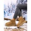 Women's Winter New Platform Snow Boots Fleece Lined Thickened Bread - Style Cotton Boots