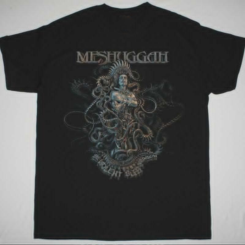 Meshuggah Gift For Friends Black T-Shirt Cotton All Size Unisex T-Shirt XL