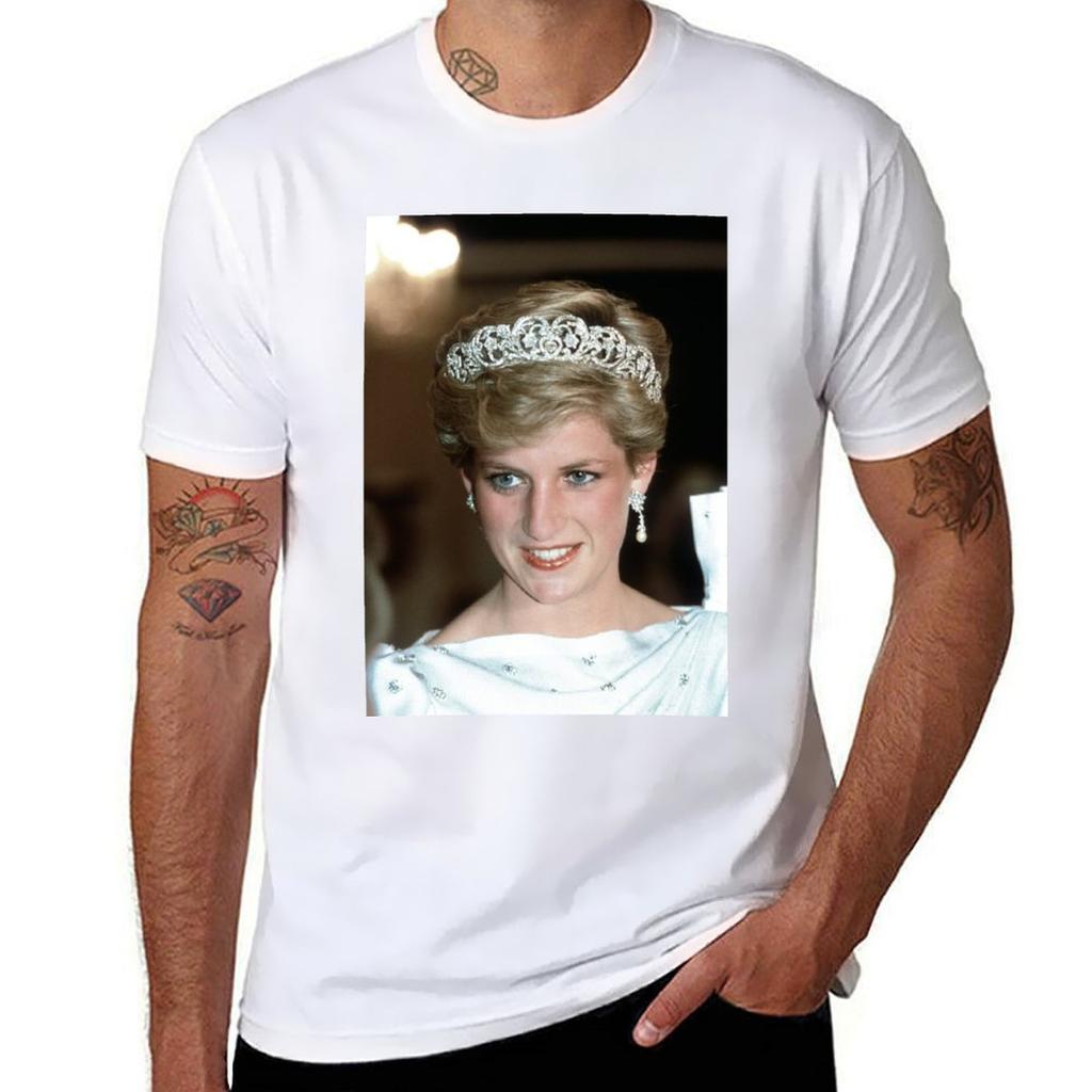 T-shirt HRH Principessa Diana Work Wear Semplice Maglietta