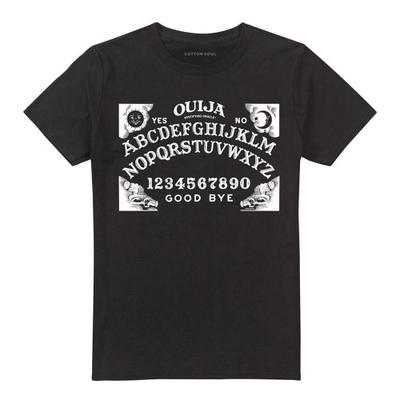 Ouija Unisex dla Dorosłych Oryginalna Koszulka z Planszą Ouija