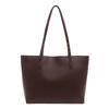 Large bag women's new simple texture shoulder bag large capacity niche tote bag fashionable commuter armpit bag