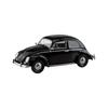 Aoshima Bunka Kyozaisha 1/32 Raku Plastic Snap Kit No.20-BK Volkswagen Beetle Black Color-coded Plastic Model (Car)