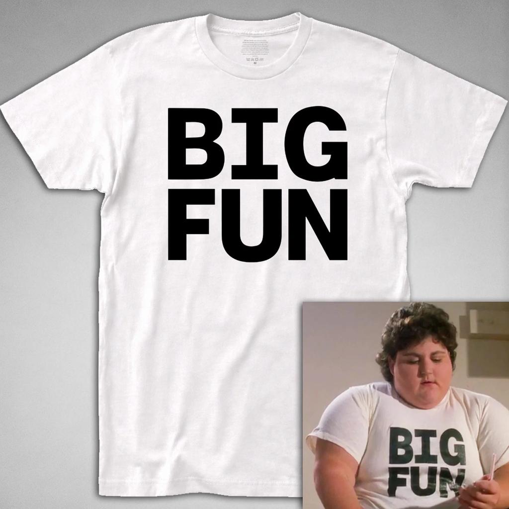 Big Fun T Shirt Heathers Retro 80s Band Dumptruck Winona Ryder Christian Slater