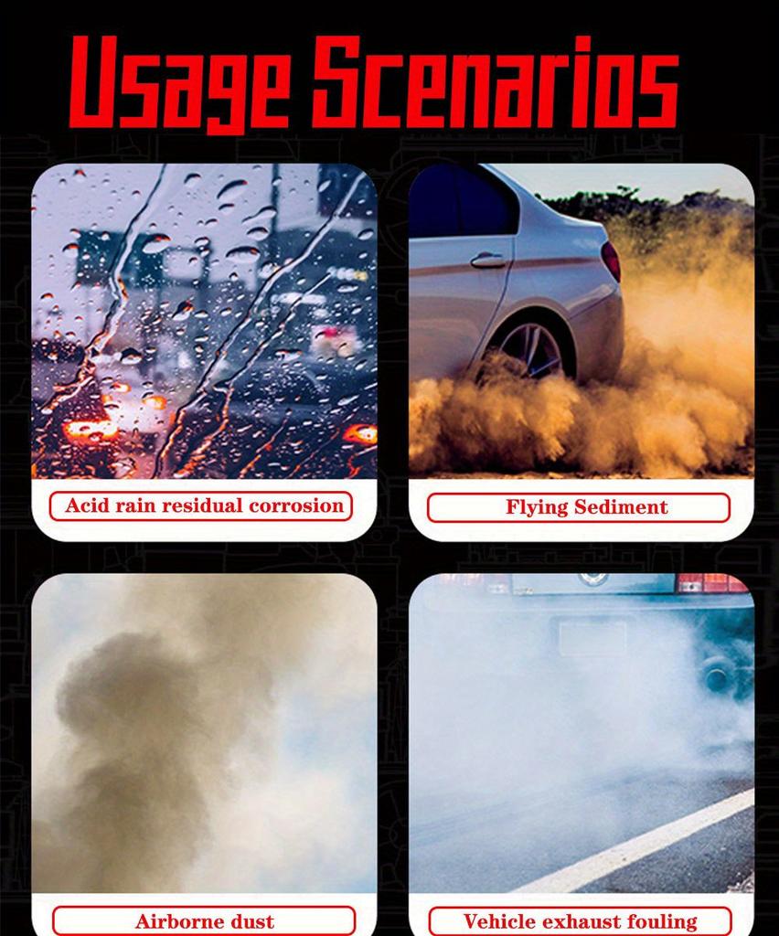 150ml Ultra Concentrated Car Wash Solution for Car Cleaning, Beauty Polishing and Coating, High Concentration Water Wax!