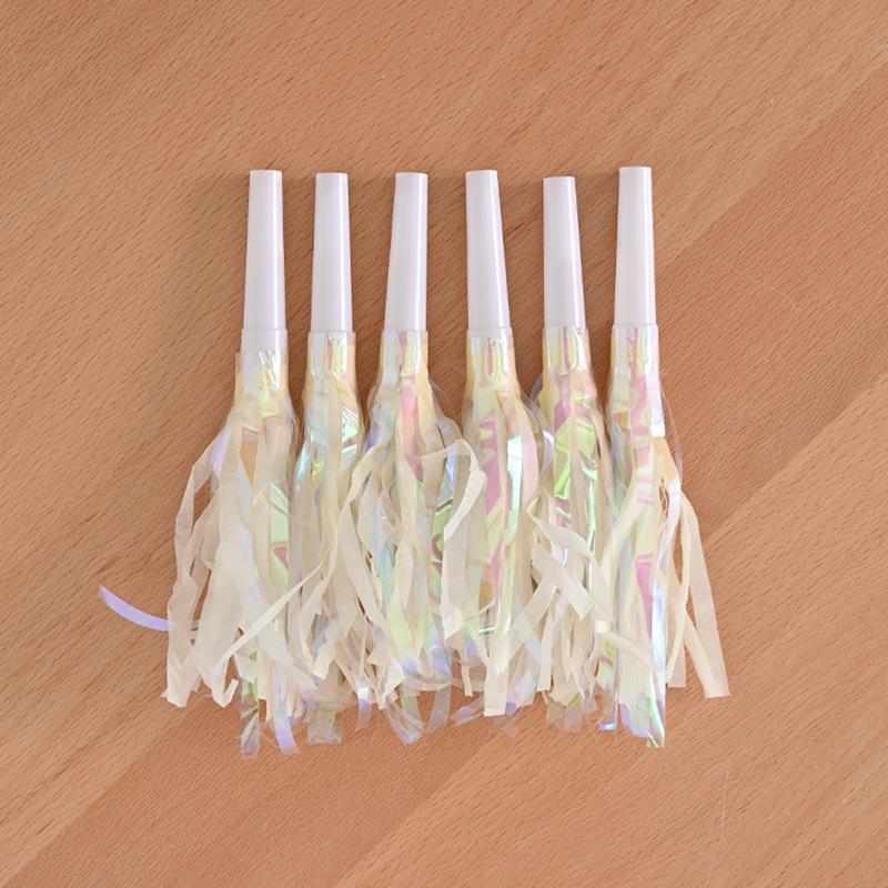 Colorful Rain Silk Tassel & Bell Party Props