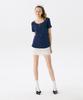 Jun Jun Space Henry Neck Half T_Navy
