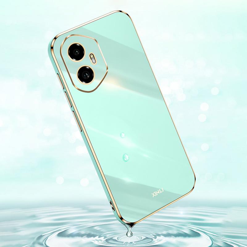 XINLI For Honor 300 Case TPU Phone Cover with Electroplating Frame
