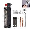 Professional Bike Maintenance Tool With Multiple Head Option Ergonomic Aluminum Bike Wrenches for Various Bolt Size