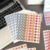 800 Pcs/Bag Cartoon Animals Reward Stickers Self-adhesive Small Red Flowers  Teacher Supplies