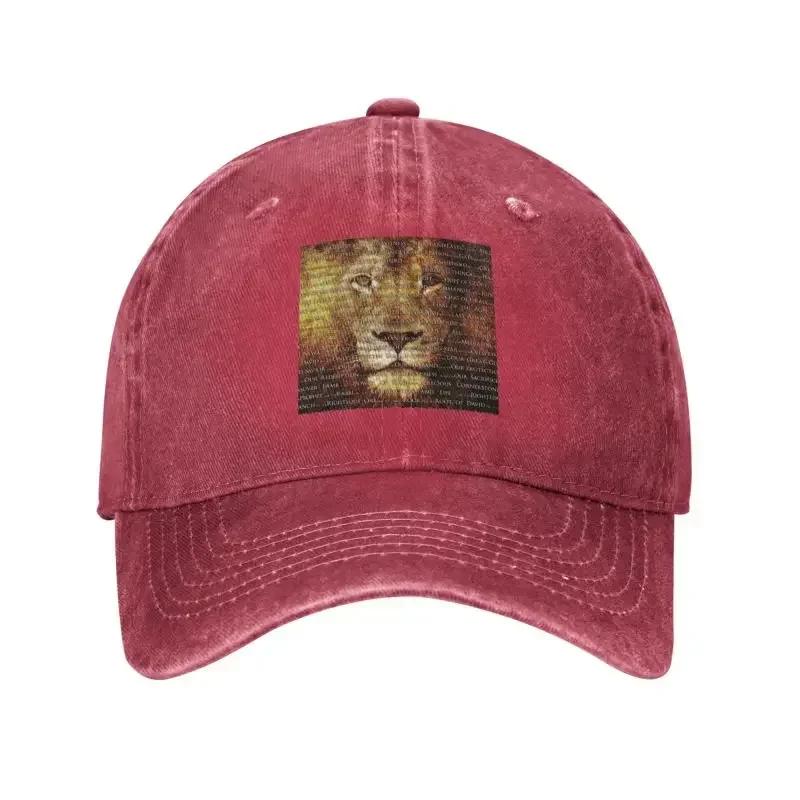 

Custom The Names Of God Jesus Lion Baseball Cap for WoUnisex WoWoUnisex Cotton Adjustable Christian Catholic Dad Hat Sports Baseball Cap