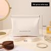 Portable Mini PU Makeup Bag with Automatic Closure for AirPods, Lipstick, and Miscellaneous Items