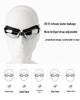 High-Definition Waterproof Anti-Fog Prescription Swimming Goggles for Adults