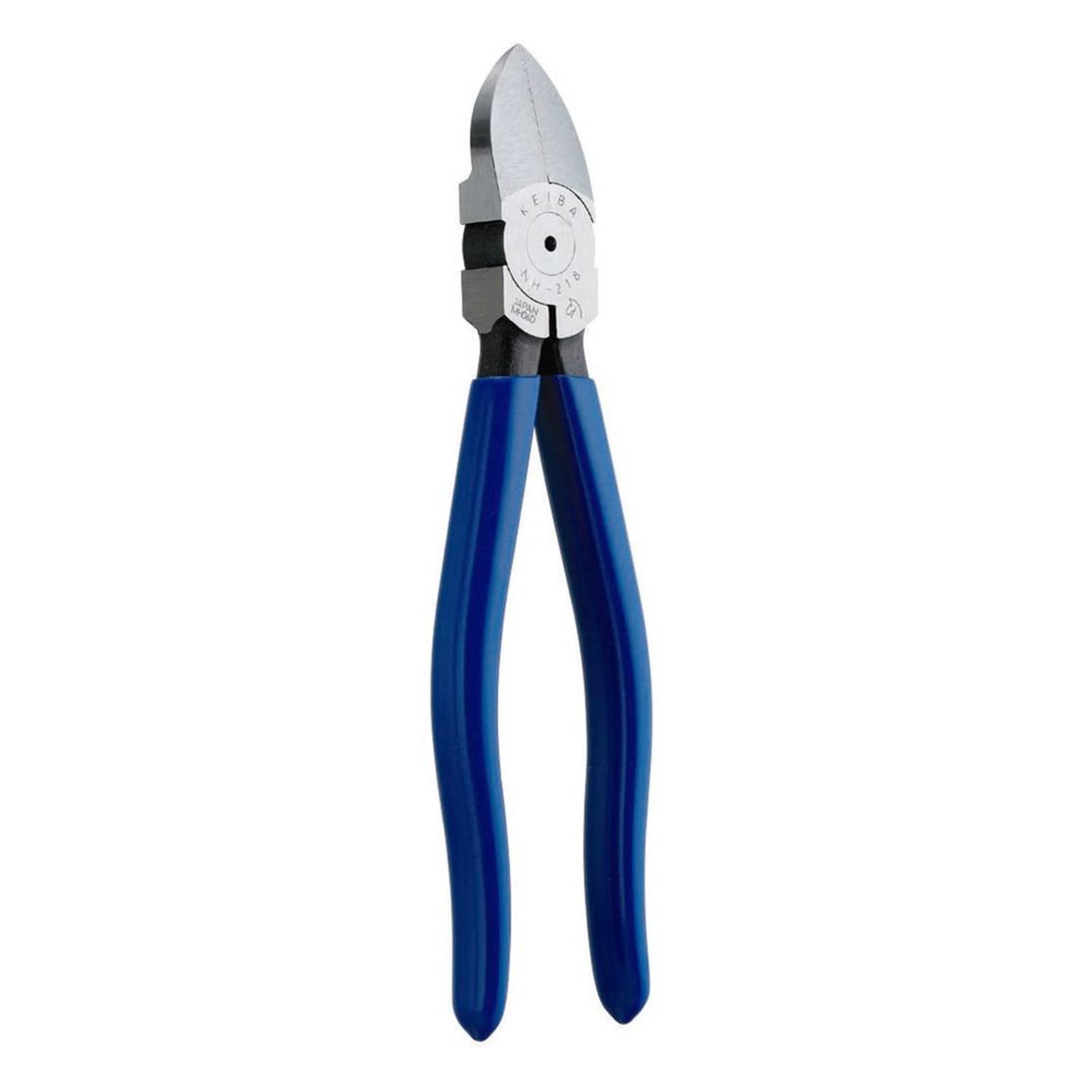 

Maruto Hasegawa Kosakujo KEIBA Electrician s Thin-Blade Nippers, Standard, 200mm, NH-218 синій