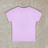 Summer new commuter solid color multi-color round neck simple slim-fitting printable T-shirt top women